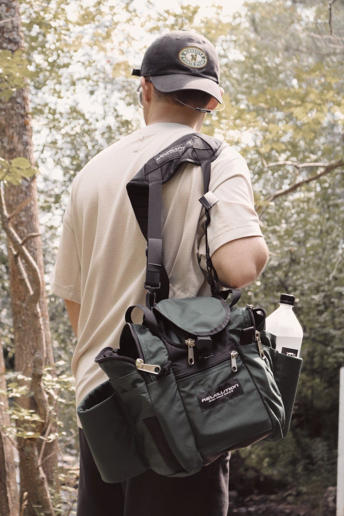 Bag Revolution Mini Deluxe V3 Disc Golf Bag - Lapis