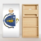 Boards Massachusetts Flag Professional Cornhole Boards