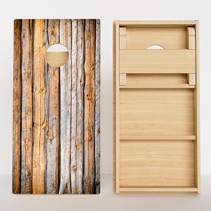 Boards Bark Wood Grain Professional Cornhole Boards