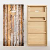 Boards Bark Wood Grain Professional Cornhole Boards