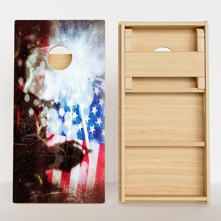 Boards Patriotic Party Professional Cornhole Boards