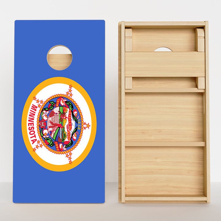 Boards Minnesota Flag Professional Cornhole Boards