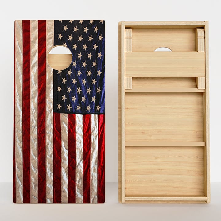 Boards Classic American Flag Professional Cornhole Boards