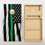 Boards Military Line American Flag Professional Cornhole Boards