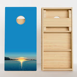 Boards Lake Sunset Professional Cornhole Boards