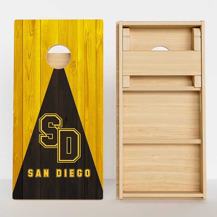 Boards San Diego Baseball Professional Cornhole Boards