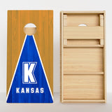 Boards Kansas Baseball Professional Cornhole Boards