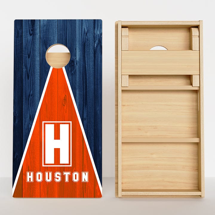 Boards Houston Baseball Professional Cornhole Boards