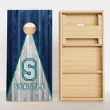 Boards Seattle Baseball Professional Cornhole Boards