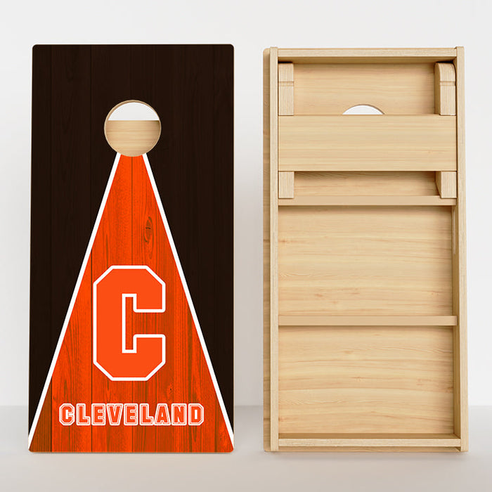 Cleveland Football Professional Cornhole Boards