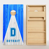 Boards Detroit Football Professional Cornhole Boards