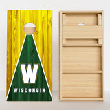 Boards Wisconsin Football Professional Cornhole Boards