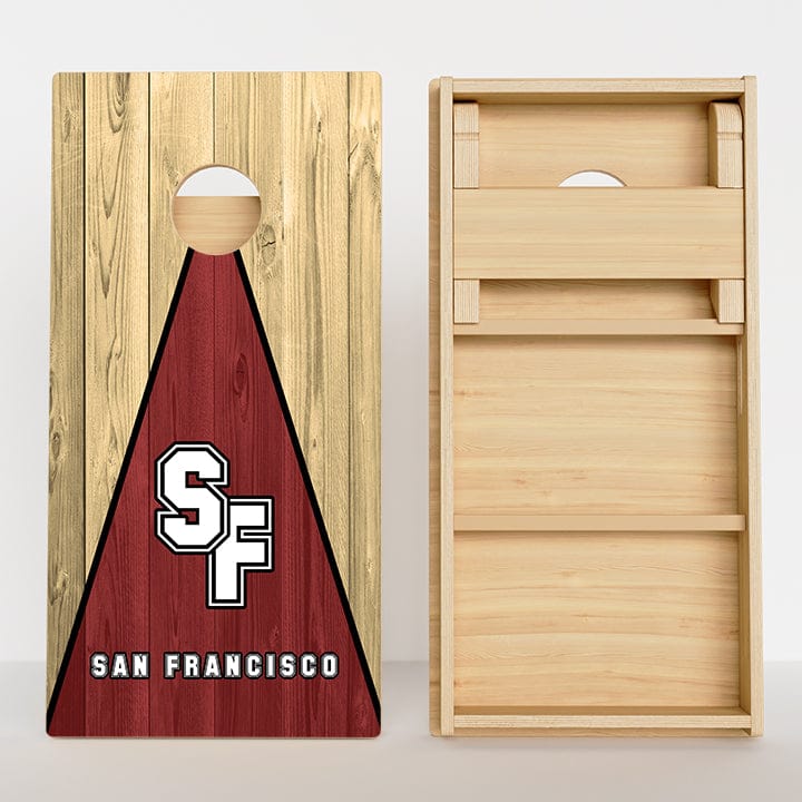 Boards San Francisco Football Professional Cornhole Boards