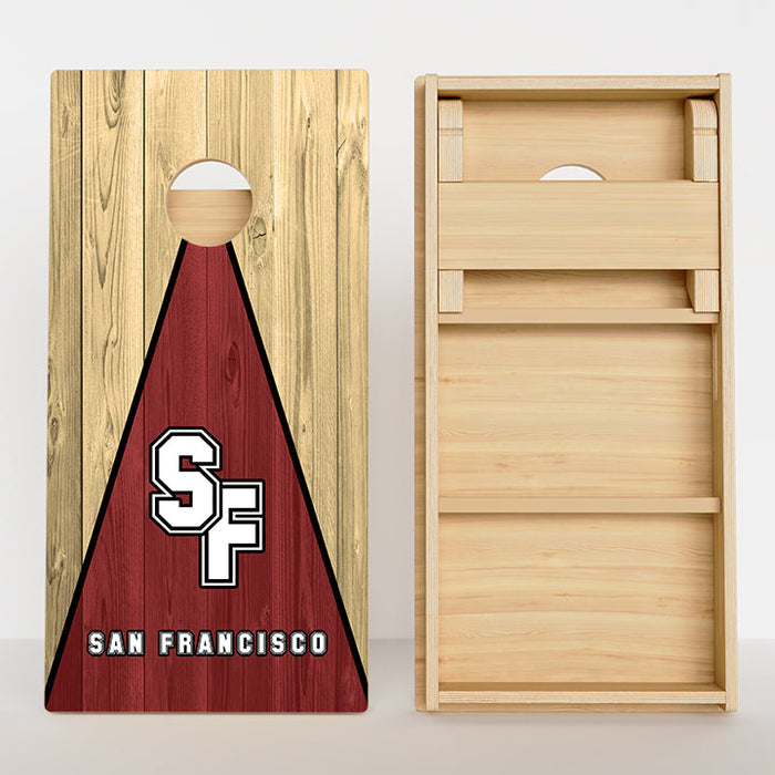 San Francisco Football Professional Cornhole Boards