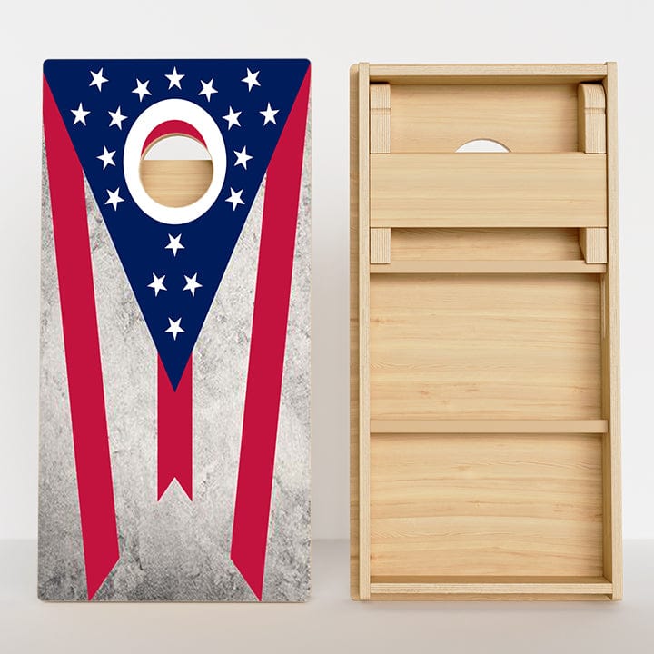 Boards Ohio Flag Professional Cornhole Boards
