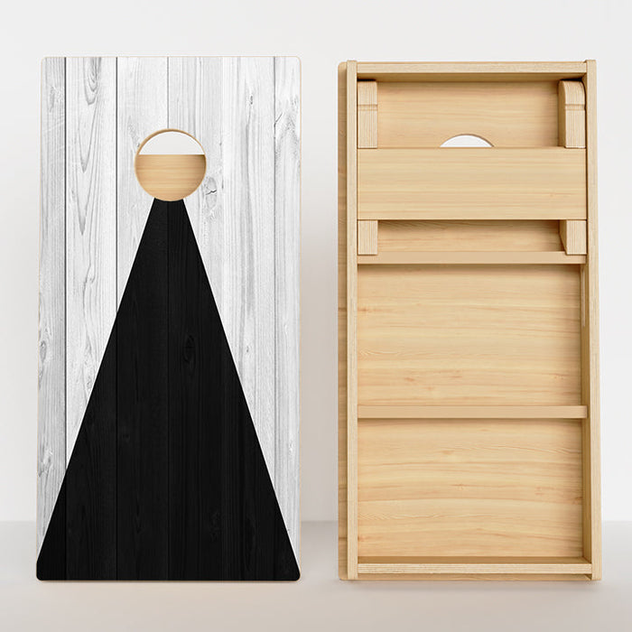 Black & Grey Professional Cornhole Boards