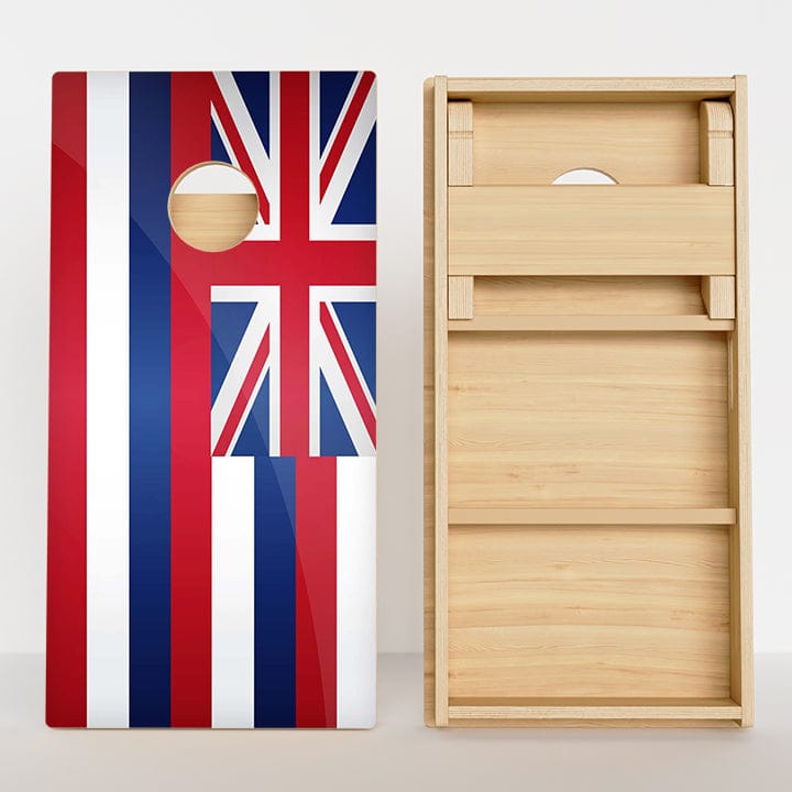 Boards Hawaii Flag Professional Cornhole Boards