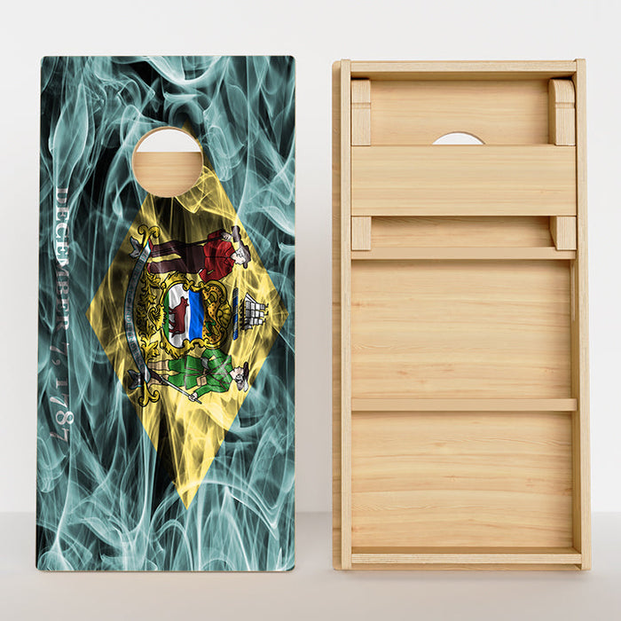 Delaware Flag Professional Cornhole Boards