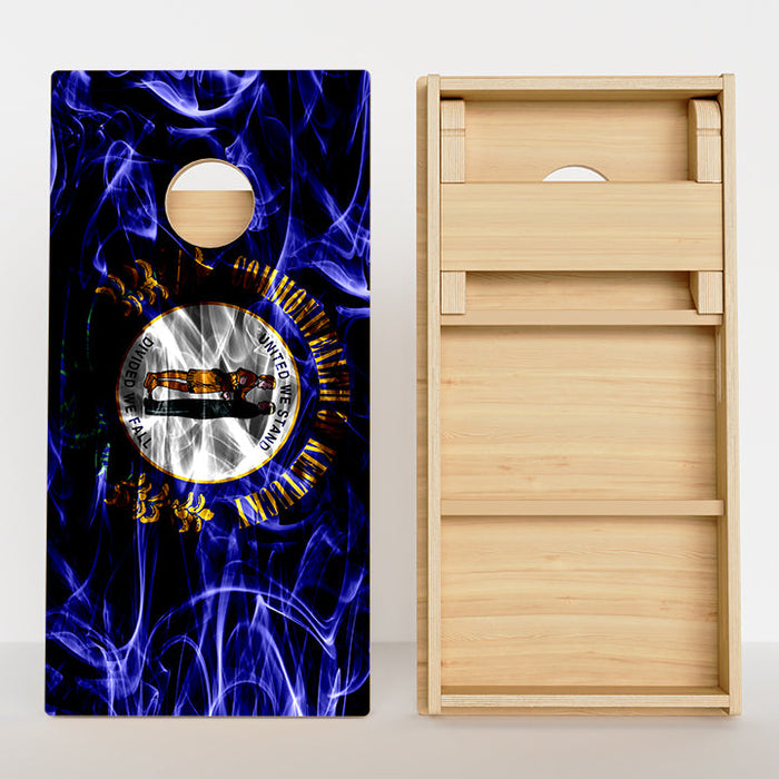 Kentucky Flag Professional Cornhole Boards