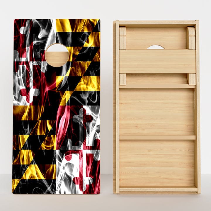 Boards Maryland Flag Professional Cornhole Boards