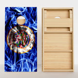 Boards Minnesota Flag Professional Cornhole Boards