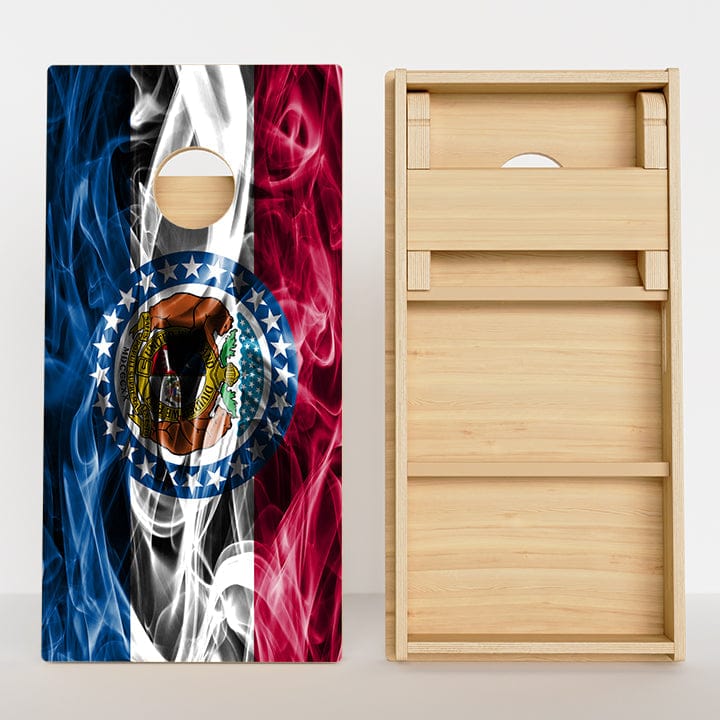 Boards Missouri Flag Professional Cornhole Boards