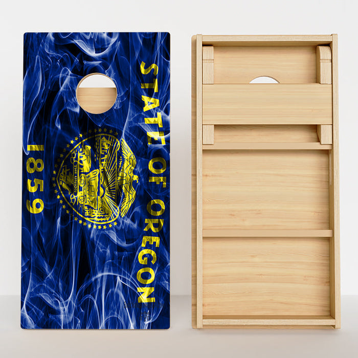 Oregon Flag Professional Cornhole Boards