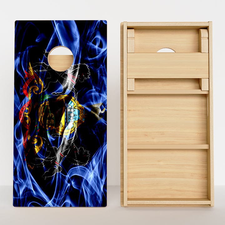 Boards Pennsylvania Flag Professional Cornhole Boards