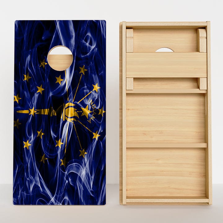 Boards Indiana Flag Professional Cornhole Boards