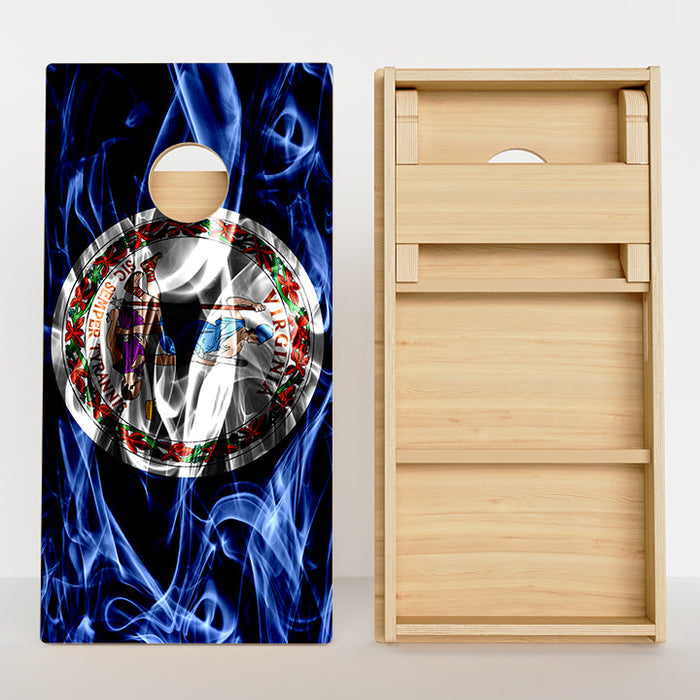 Virginia Flag Professional Cornhole Boards