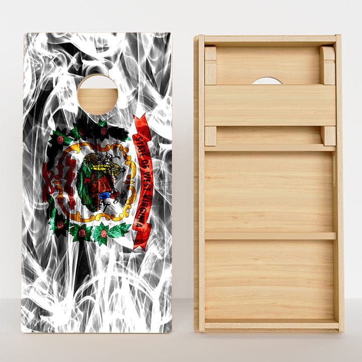 Boards West Virginia Flag Professional Cornhole Boards