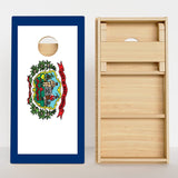 Boards West Virginia Flag Professional Cornhole Boards
