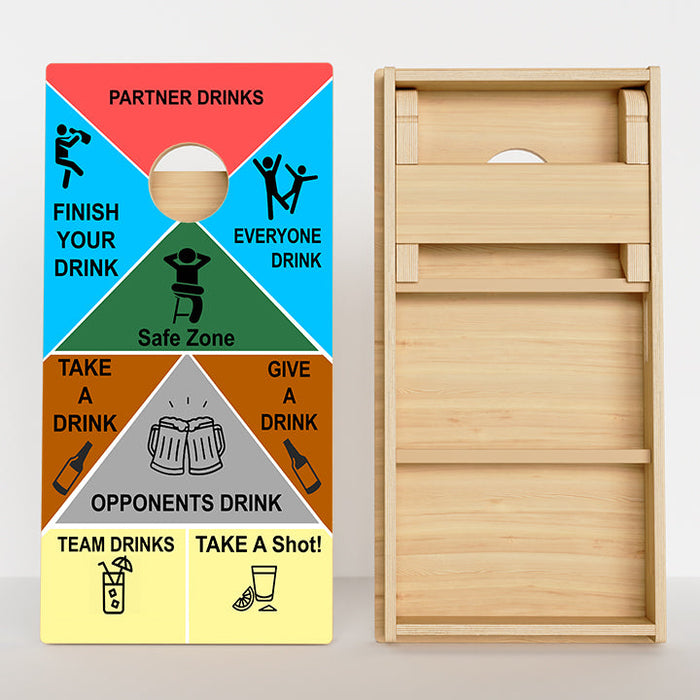 Drinking Game Professional Cornhole Boards