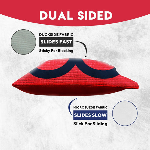 Red Blue Hooks Cornhole Bags