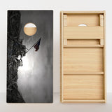 Boards Soldiers Planting American Flag Professional Cornhole Boards