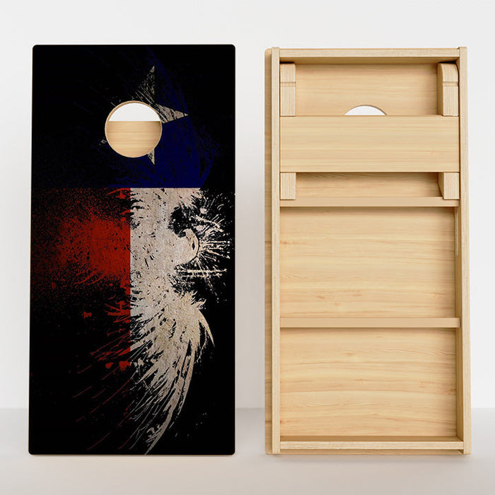 Texas Flag Professional Cornhole Boards