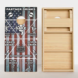 Boards American Flag Drinking Game Professional Cornhole Boards