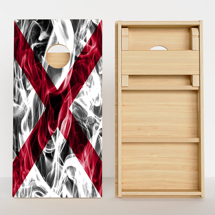 Alabama Flag Professional Cornhole Boards