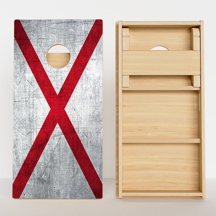 Alabama Flag Professional Cornhole Boards