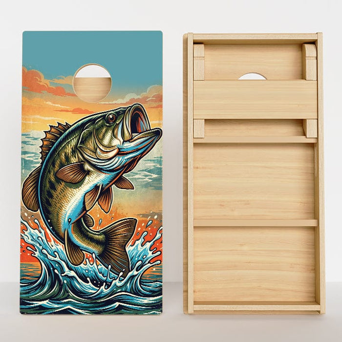 Boards Bass Fishing Professional Cornhole Boards