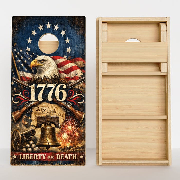 Boards Liberty Or Death Professional Cornhole Boards