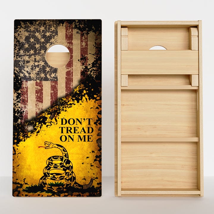 Boards Don't Tread On Me Professional Cornhole Boards