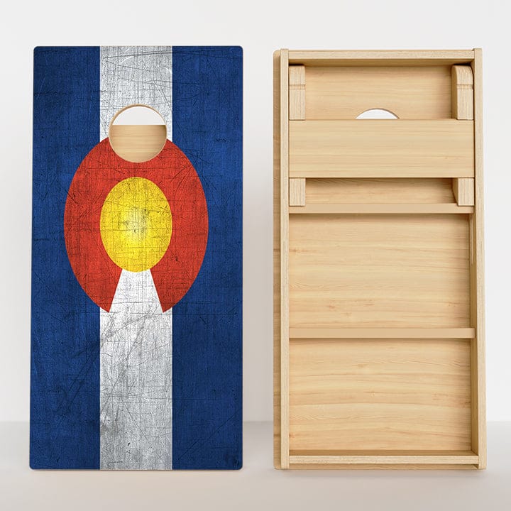 Boards Colorado Flag Professional Cornhole Boards