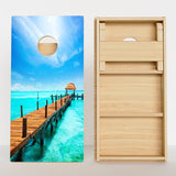 Boards Beach Paradise Professional Cornhole Boards