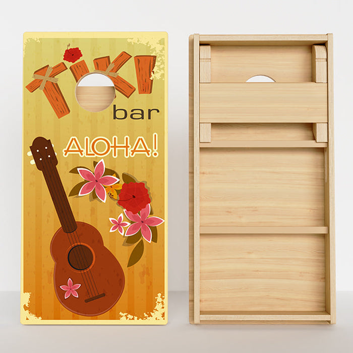 Tiki Bar Professional Cornhole Boards