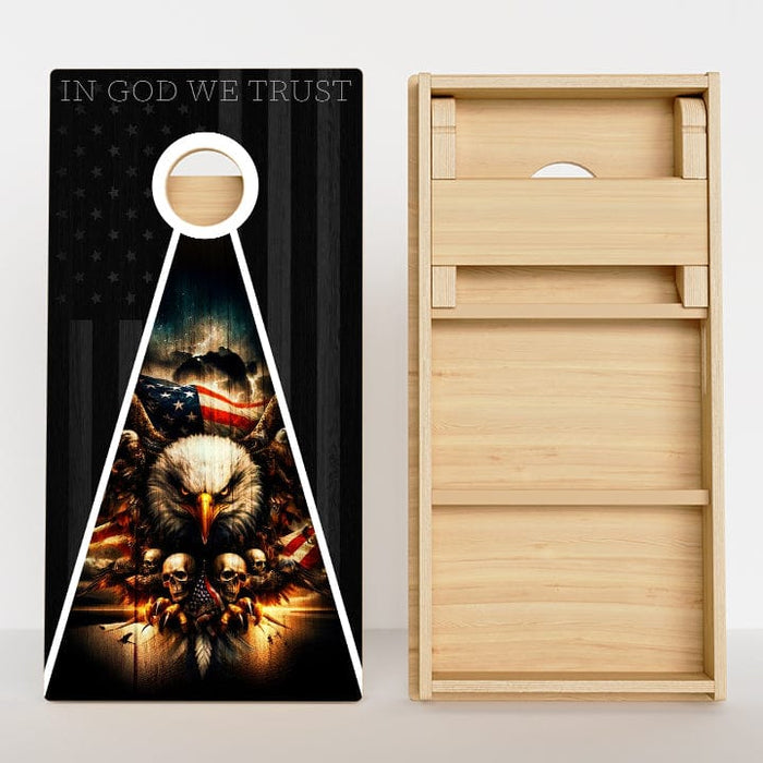 Boards In God We Trust Professional Cornhole Boards