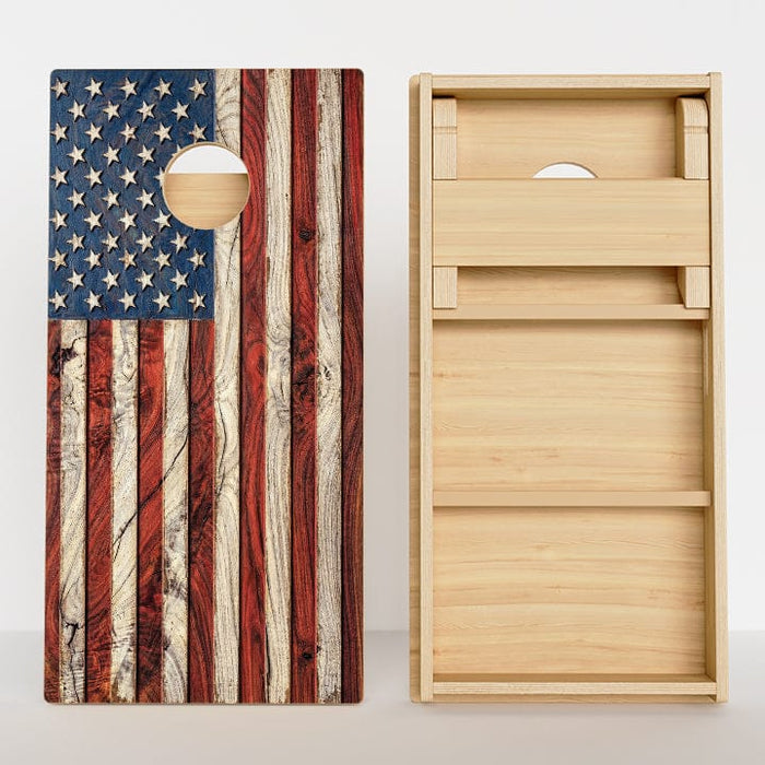 Boards American Flag Professional Cornhole Boards