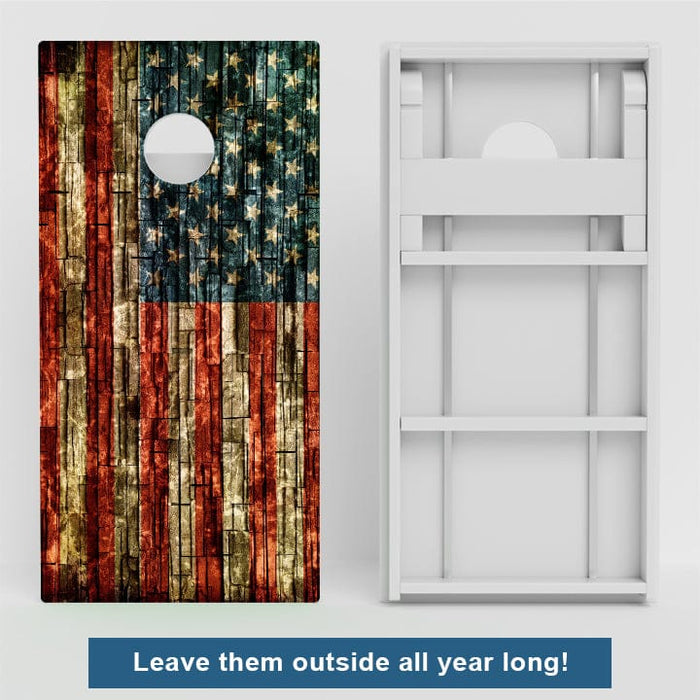 Boards Brick Flag Weather Proof Cornhole Boards