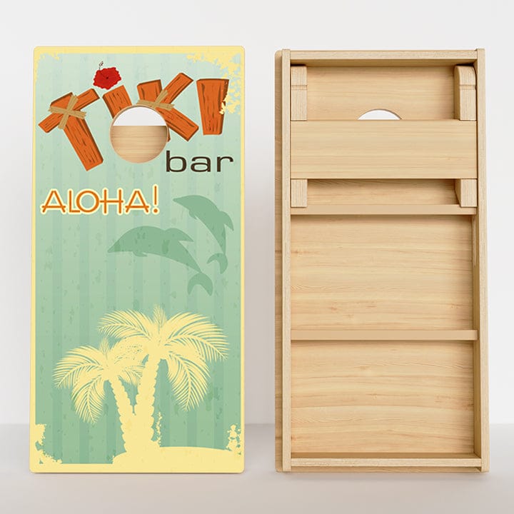 Boards Tiki Bar Professional Cornhole Boards