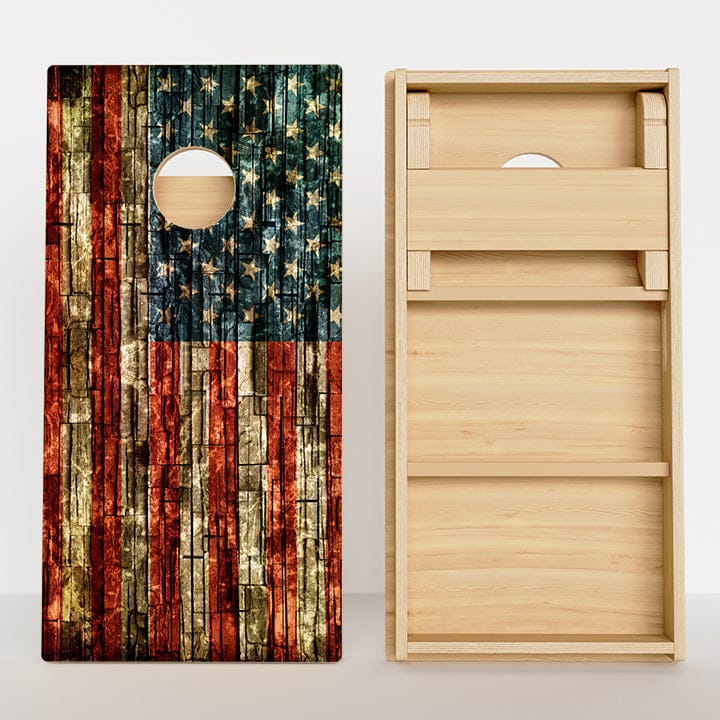 Boards Brick Flag Professional Cornhole Boards